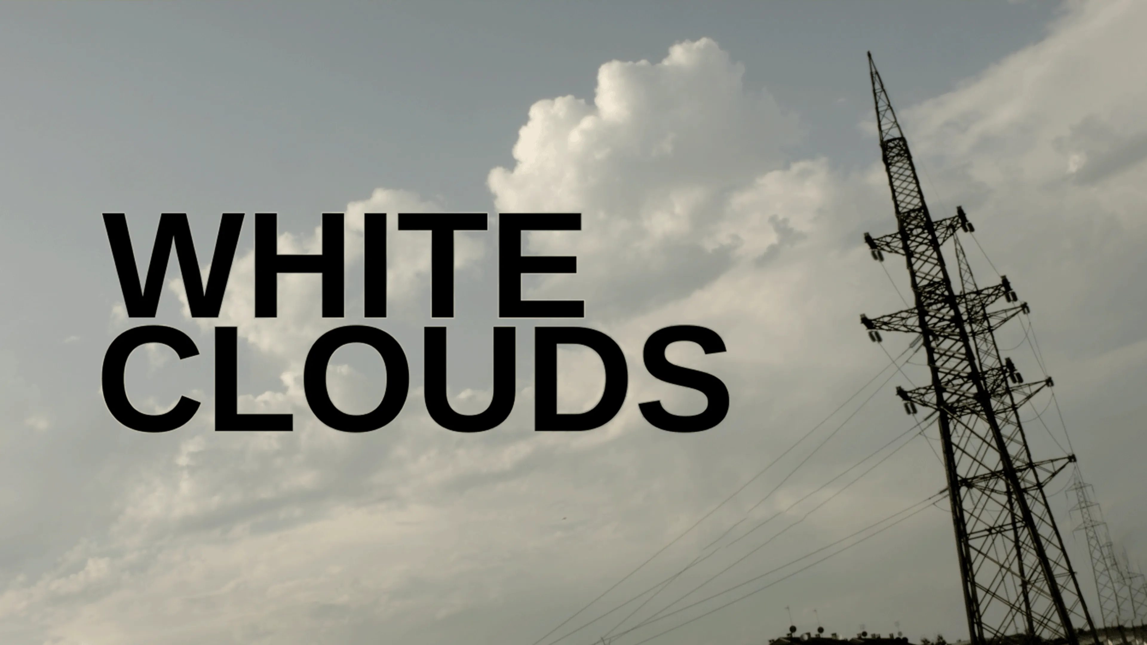 White Clouds poster